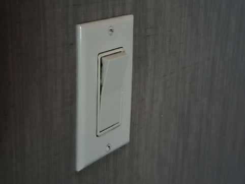 This is a picture of the Light swither (Light OFF)